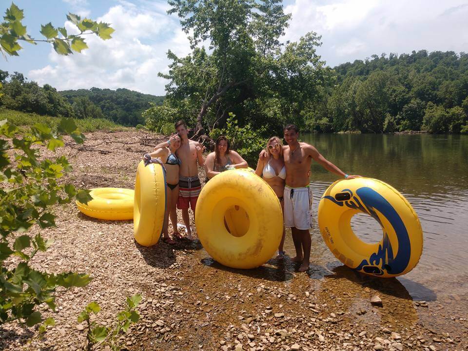 Camp Tomahawk James River Tube Floating